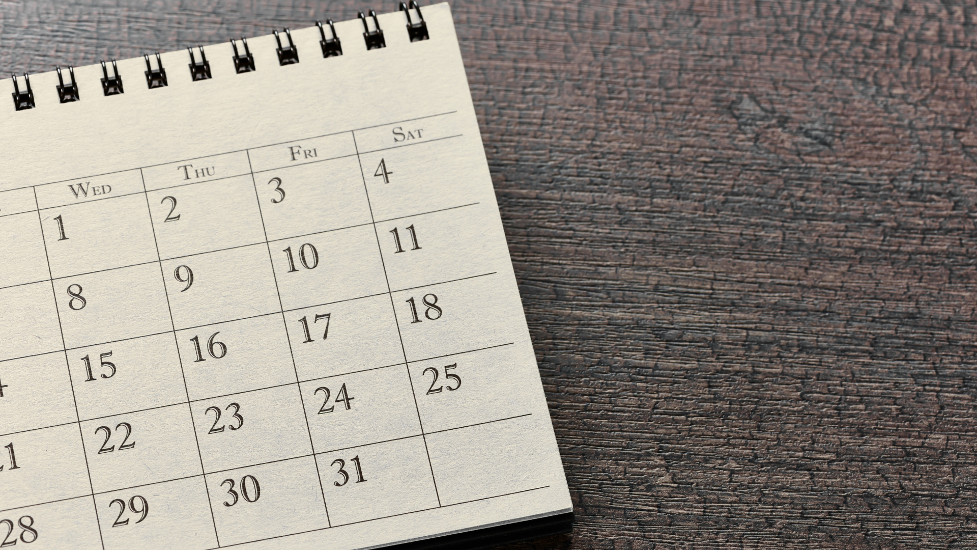 Custom Accountant Desk Calendars