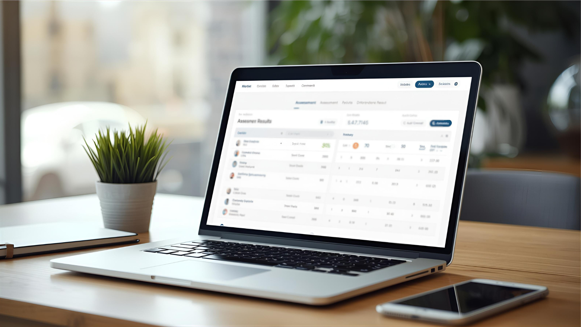 Post Assessment Results Portal